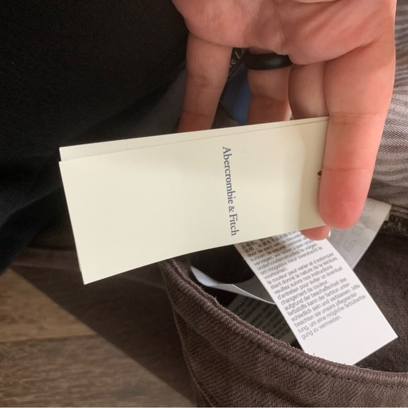 Abercrombie & fitch womens brown the 90s relaxed high rise jean 33 NEW - Picture 8 of 10